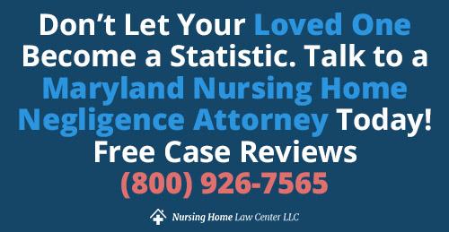 Nursing Home Negligence Attorney Maryland