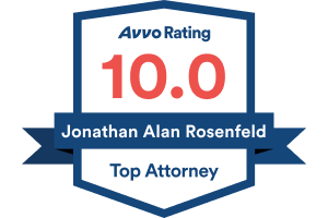 Avvo Rating 10 Jonathan Alan Rosenfeld Top Attorney
